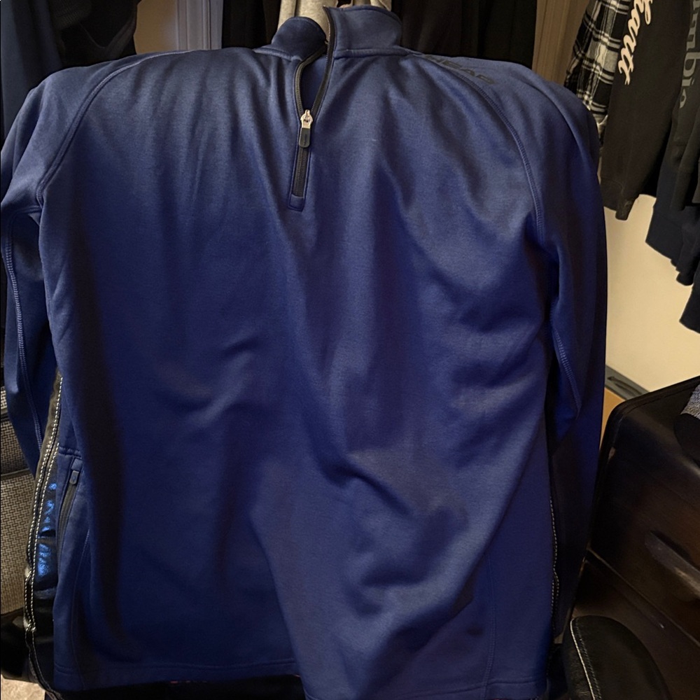 Head Dark Blue and Orange Pullover